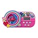 KIDdesigns DreamWorks Trolls Alarm Clock with Music and Night Light, Pink