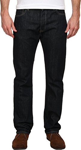 Levi's Men's 501 Original Fit Jean, Clean Rigid, 42x32
