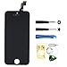 CLWHJ-OEM Black Retina LCD Touch Screen Digitizer Glass Replacement Full Assembly for iPhone 5C (Black)