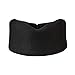 Core Products Soft Foam Cervical Collar Neck Support Brace, Helps Stabilize Vertebrae & Relieve Spinal Pressure for Men & Women - Black, Medium Fits (2.2-2.7 inch) Height