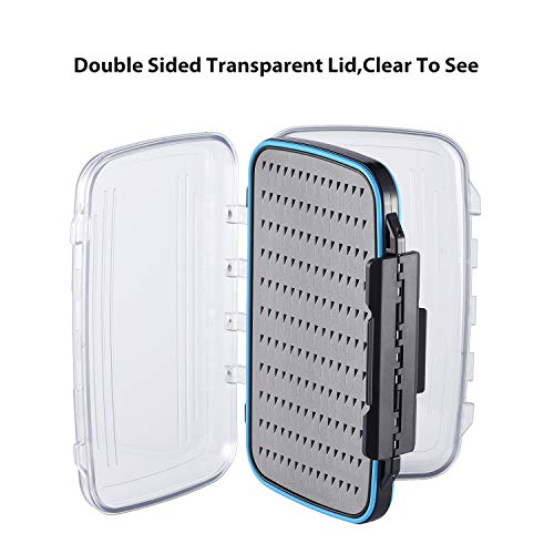 Angelkoffer leer Angelzubehör Köderbox Angelbox Spoon Box transparenter Angelkasten mit Griff Kunststoff Angel Zubehör… – Bild 5