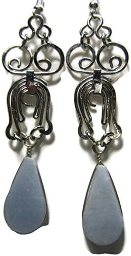 Handmade Stone Earrings Hippie Jewelry for Women Girls