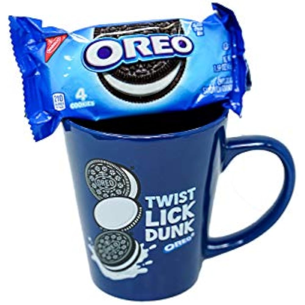 Oreo Coffee Mug Cookie Gift Set, Fun Dunking Cup For Kids, Adults