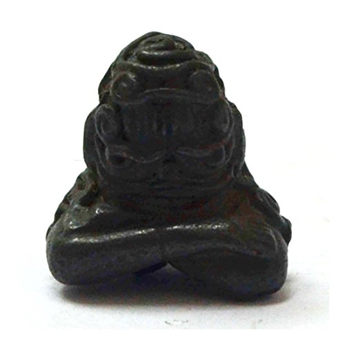 Lucky Buddha Jewelry PRA Pidta Closed Eye Thai Monk Amulet Lp Cron Bangsea Temple Thai Amulet