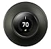 POPMAS Black Metal Wall Plate Compatible with Nest Learning Thermostat 3rd 2nd 1st Generation 2017 Version Bracket Mount (2020 New Nest Thermostat Can't Be Used)