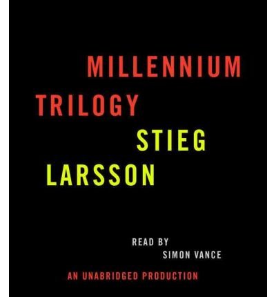 Stieg Larsson Millennium Trilogy Audiobook CD Bundle: The Girl with the Dragon Tattoo, the Girl Who Played with Fire, and the Girl Who Kicked the Hornet's Nest (CD-Audio) - Common