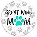 Great Dane Mom Womens Phone accessory cute Dane Dog gift - PopSockets Grip and Stand for Phones and Tablets