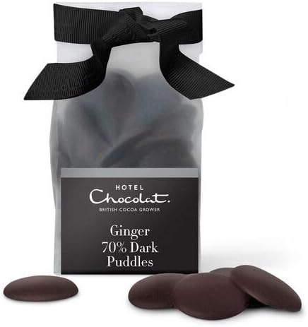 Hotel Chocolate Dark Chocolate Buttons with Ginger