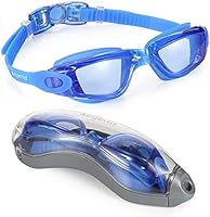 Aegend Swim Goggles, Swimming Goggles No Leaking Anti Fog UV Protection Triathlon Swim Goggles with Free Protection Case...