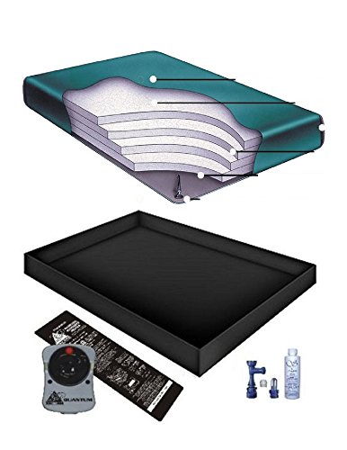 Boyd's 90% WAVELESS WATERBED Mattress/Liner/Heater/Fill Drain/Conditioner KIT (Queen 60x84 Regency4g2)