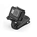 TELESIN 360 Rotational Backpack Clip Mount Super Solid Fast Release Clamp Rotation Hat Mount for GoPro Hero 8, Hero 7/6/5 Black, Hero4, Hero3, osmo action, Fusion,Xiaomi YI, Action Cameras