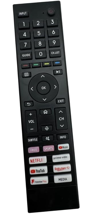 for hisense tv remote control erf3a80 universal remote control for hisense smart tv, Pre programming