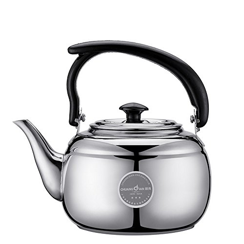 KISENG Water Pot Kettle Jug,Large 1000ml Stainless Steel Teapot Coffee Cold Water Pot Kettle Jug Home Kitchen Coffee Tea Pot