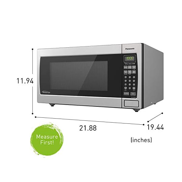 Panasonic Microwave Oven NNSN766S Stainless Steel Countertop/BuiltIn