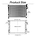 Maxiii Radiator for 2003 Dodge Ram 1500 2500 3500 Laramie/SLT/ST V8 5.7L, 2008 Dodge Ram 1500 SXT/ST V8 3.7L, 2004-2008 Dodge Ram 1500 SLT/ST V8 4.7L(Excl 2003 Dodge Ram 1500 SLT V8 4.7L)