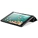 Nexus 9 Case - Poetic Google Nexus 9 [Slimline Series] - Synthetic Leather Slim Smart Cover Case for Google Nexus 9 (2014) Black (3-Year Manufacturer Warranty From Poetic)