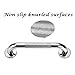 Sumnacon 12 Inch Bath Grab Bar with Anti-Slip Grip, Sturdy Stainless Steel Shower Safety Handle for Bathtub,Toilet, Bathroom,Kitchen,Stairway Handrail,Come with Mounted Screws