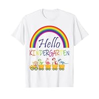 Train Dinosaur Team First Day Of Kindergarten Back to School T-Shirt