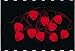 Fun Express Valentine Red Heart Shaped String Light Set (1 Set) 8 ft Long - 10, 2 inch Hearts