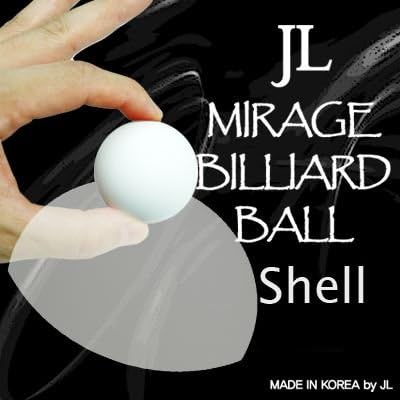 Murphy's Magic Supplies, Inc. Mirage Billiard Balls by JL (WHITE, shell only) | Trick | Stage | Parlor Performer