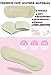 Heel Grips Pads Leather Liner Cushions Inserts for Loose Shoes,Shoe Pads for Shoes Too Big 5pairs (Beige)