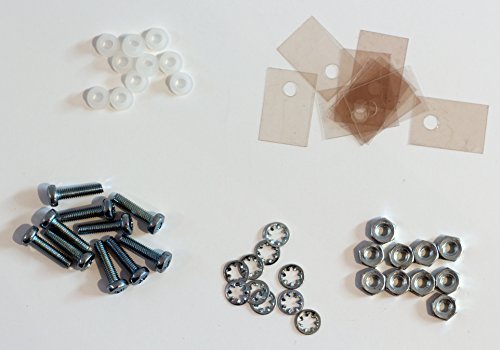 Palomar MIC-220-M3-10PK TO-220 Transistor Mounting Hardware Kit, 10 Pack