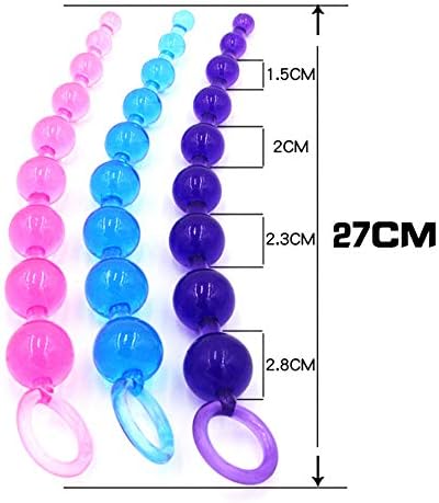 2PCS Toys Silicone Àn-âle Beads - Àn-âle Chain for Beginners and Advanced Users
