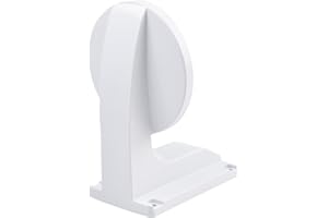 ABS Dome Camera Wall Mount Bracket Compatible with Hikvision DS-1258ZJ and DS-2CD2132-I, Sturdy Square Design for IP Security