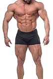 Menands Classic Bodybuilding Contest Physique Posing Trunks Competition Suit Shorts Black Large