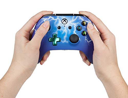 PowerA Enhanced Wired Controller for Xbox One - Spider Lightning