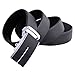 JINIU Men's Belt- Leather Rachet Dress Black Belts With Automatic Buckle - Enclosed in an Elegant Gift Box