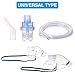 Universal Type Cool Mist Inhaler Accessories Tubing, Cup, Mask Kit Set for Adult/Kid
