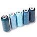 30 Color Sewing Thread 250 Yards Each Polyester All Purpose Sewing Threads Bobbins Of Colorful Assorted Thread Spool for Embroidery Machine Use With Free Gift