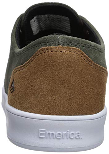 Emerica Men's The Romero Laced Skate Shoe, Olive/TAN, 5.0 Medium US - Thumbnail 2