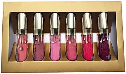 Matte lipstick similar to Kylie Jenner Birthday Kit (mini set) (6 X 0.02 fl oz./oz. liq / 0.65 ml) Koko K, Dolce K, Candy K, Kristen, Leo