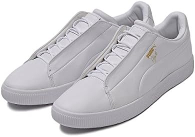 Amazon プーマ Clyde Fashion Lthr ｸﾗｲﾄﾞ ﾌｧｯｼｮﾝ ﾚｻﾞｰ ホワイト 29cm Puma プーマ スニーカー
