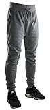 Arsnal Classic Fleece Jogger Pants Casual Slim Fit (Small, Gray)