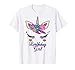 Rainbow Unicorn Birthday T-Shirt, Birthday Girl Outfit T-Shirt