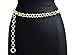 NYfashion101 Trendy Belly Chain Belt w/ Multi Link Chains IBT1000-Gold