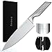 Chef Knife - Professional 8 Inch Japanese Kitchen Knife | Razor Sharp Blade Made of High Carbon German Steel | Ergonomic One-Piece Chef's Knife| Perfect for Cutlery and Vegetable