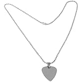 Pick Necklace Metal Special Pattern Friendship Charm Guitar Pick Pendant for Long Distance Guitar Gift(E)