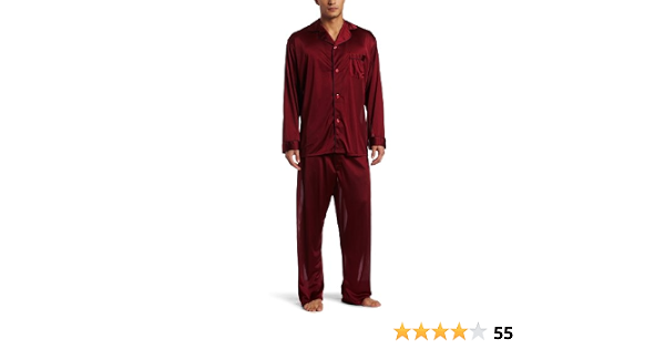 Intimo Men's Classic Tricot Pajama Set 