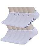 10 Pack Athletic Running Thin Quarter Low Cut No Show Cotton Socks for Men