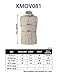 H2H Men's Kinetic Fleece Vest Vest With Multiple Pockets BEIGE US XL/Asia XXL (KMOV081)