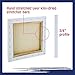 U.S. Art Supply 8 x 8 inch Stretched Canvas for Painting, 12oz Triple Primed, 6-Pack - Professional Artist Quality White Blank 3/4