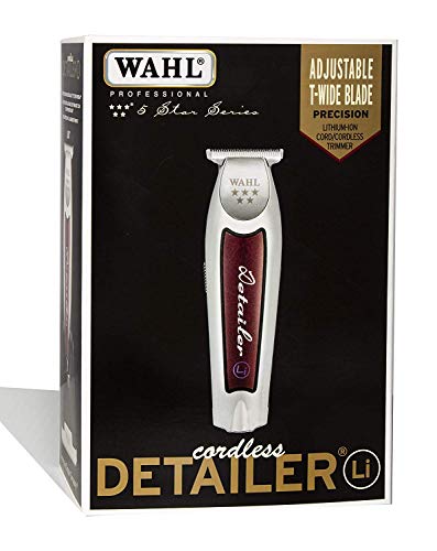 Wahl Professional 5-Star Series Lithium-Ion Cord/Cordless Detailer Li #8171 Ultra Close Trim from the Line Loved by Barbers- 100 Minute Run Time - Thumbnail 6