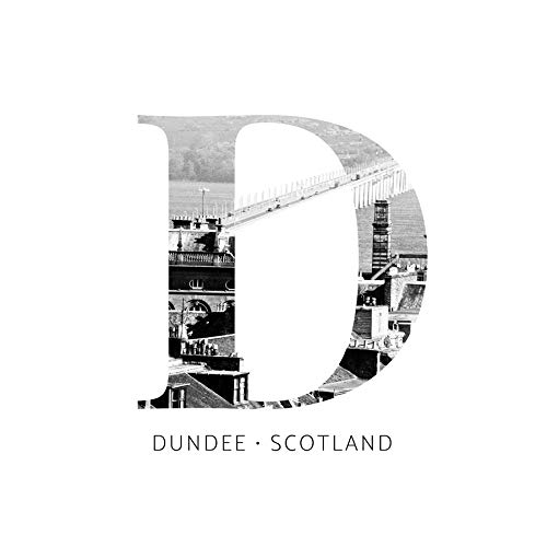 Scotland Dundee Letter Canvas Wall Art Print