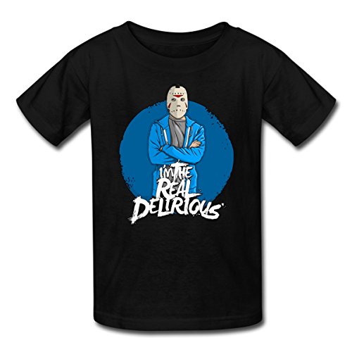 Spreadshirt H2O Delirious I'm The Real Delirious Kids' T-Shirt, M, black