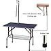RELIANCER 3 Size Large Heavy Duty Foldable Pet Grooming Table Professional Dog Cat Show w/Adjustable Arm &Noose & Mesh Tray Maximum Capacity Up to 330lbs (40''X 23.6'')