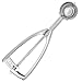 Jenaluca Small Scoop - Mini Cookie Scoop & Melon Baller - with Gift Bag - Two Teaspoon Volume - Disher #100 Stainless Steel 18/8 scoop for baking